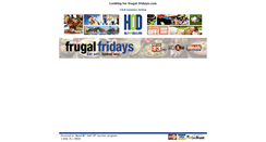 Desktop Screenshot of frugal-fridays.com